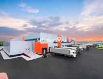 Вид здания. Сухой склад (+18) Склад Самара, ул Береговая, зд 30 , 28 000 м2 фото 1